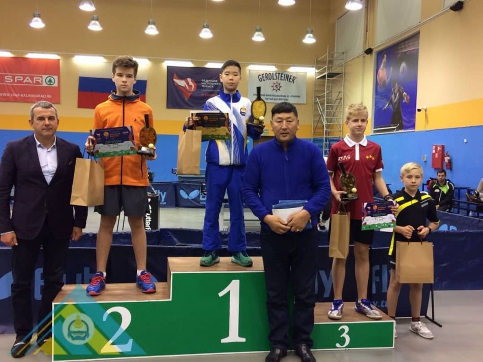 Батор Раднаев – победитель международного турнира «Янтарная ракетка»