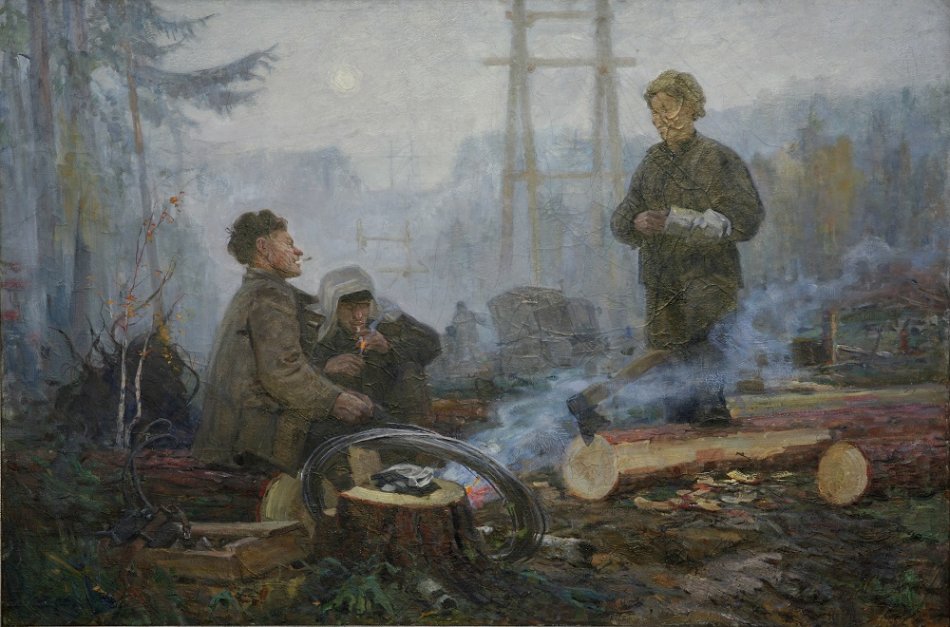 Тема мирного труда в картинах Владимира Гончара
