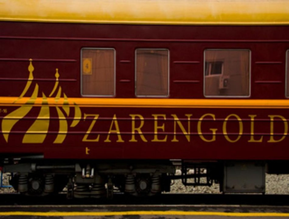 Cпециальный поезд Zarengold прибыл в Улан-Удэ
