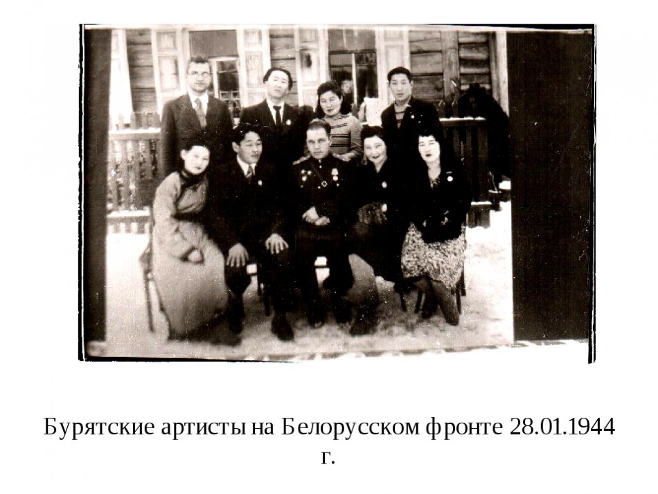 Участницы концертных бригад во время Великой Отечественной войны