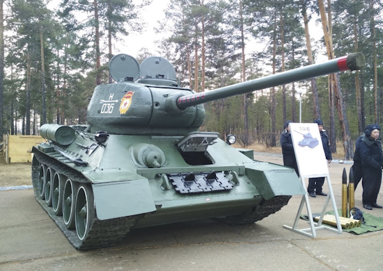 Т-34 на Параде Победы в Улан-Удэ