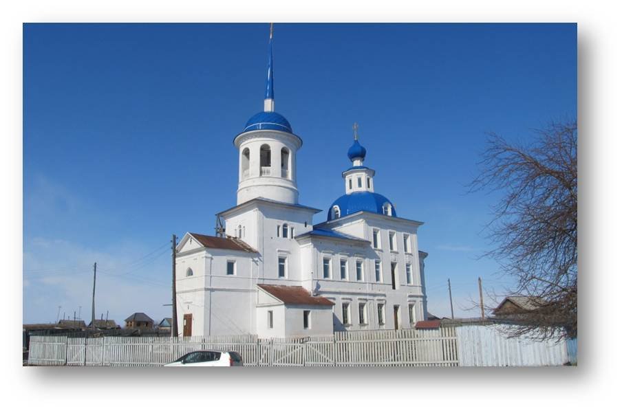 Кабанский район: Богородско-Казанская церковь в с.Творогово