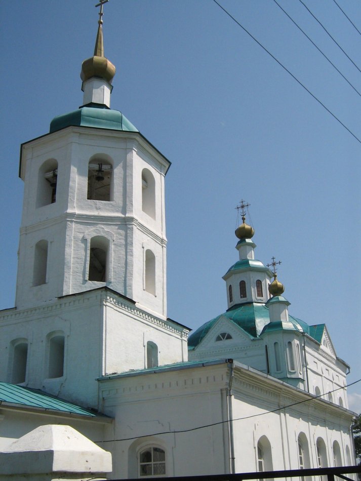 Кабанский район: Благовещенская  церковь в Байкало-Кударе