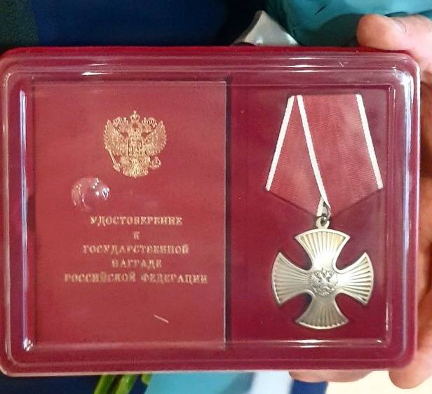 Орден мужества получил Павел Шубин, начальник Бурятской республиканской поисково-спасательной службы