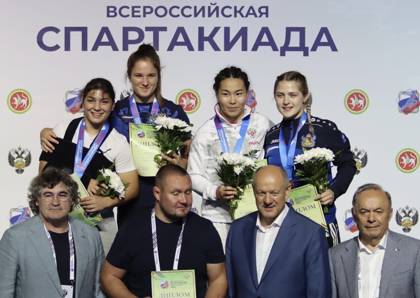 Ирина Ологонова и Ульяна Тукуренова - бронзовые призёры Всероссийской спартакиады среди сильнейших спортсменов