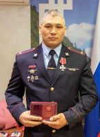В Бурятии подполковника полиции наградили орденом Мужества за боевые заслуги на СВО