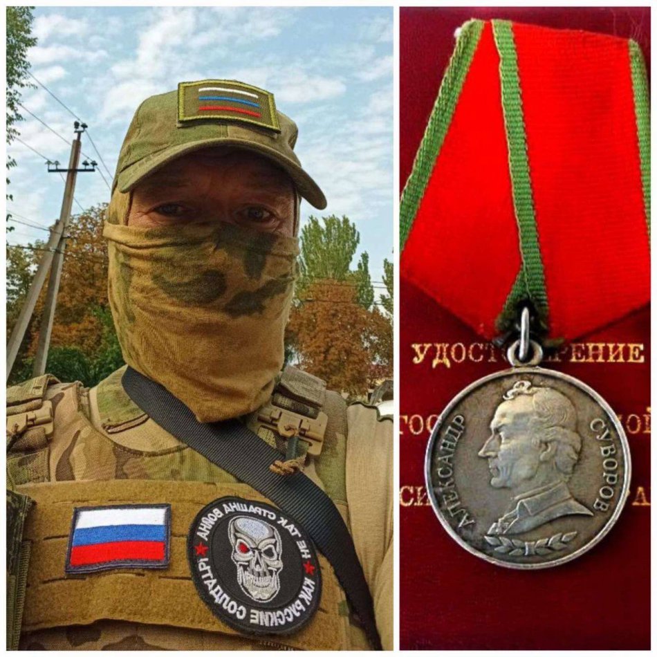 Военнослужащего из Бурятиинаградили медалью Суворова